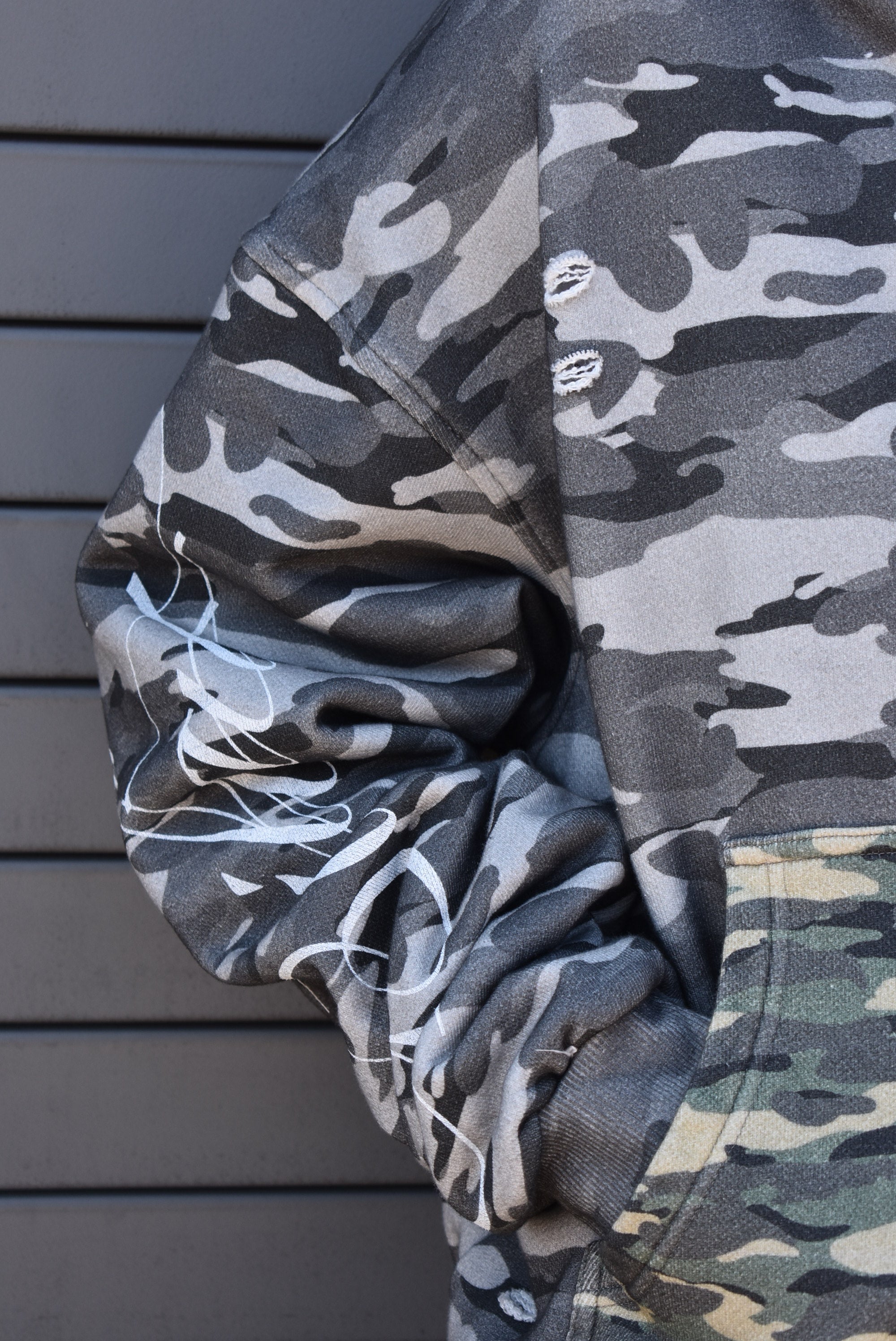 Ghost camo zip